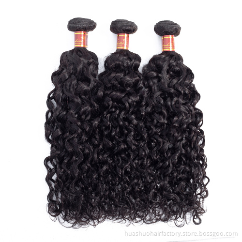Natural Wholesale Raw Unprocessed Water Curls Virgin Myanmar Burmese Human Hair Vendors